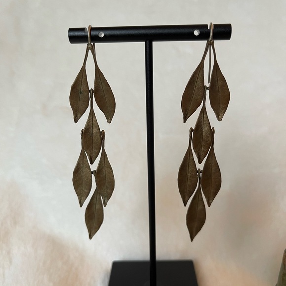 Artisan Earrings and Cuff Bracelet Set - Picture 2 of 6